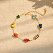 Multi-Gem Bracelet