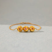 1-8 Birthstone Rose Bracelet