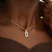 Square Knot Necklace
