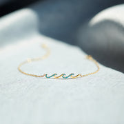 Triple Wave Bracelet