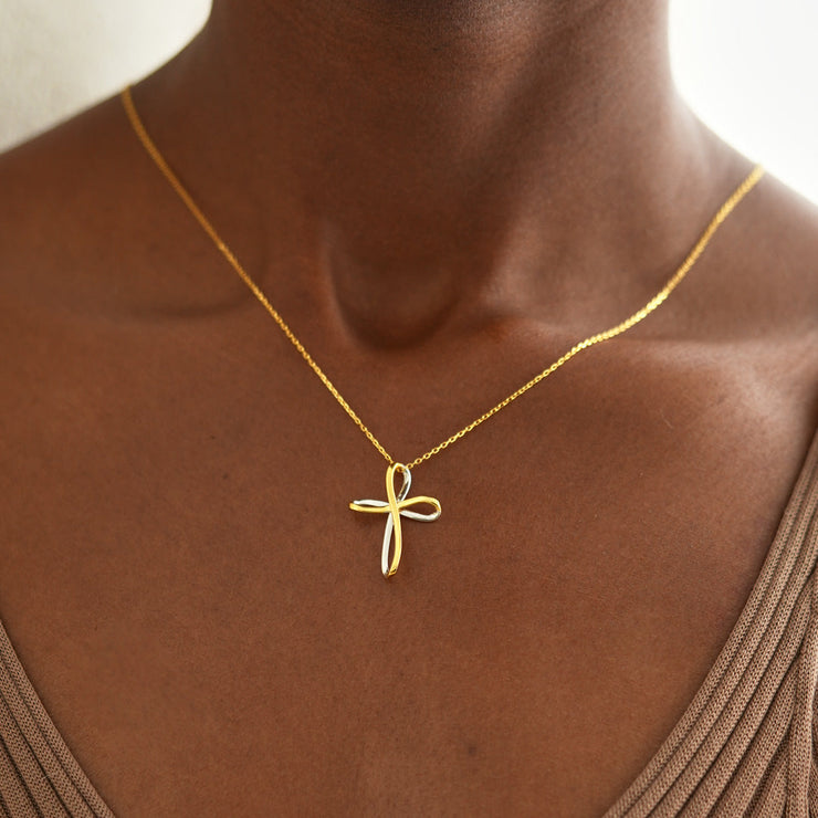 Knot Cross Necklace