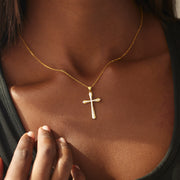 Double-Layer Cross Necklace