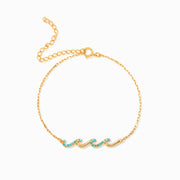 Triple Wave Bracelet