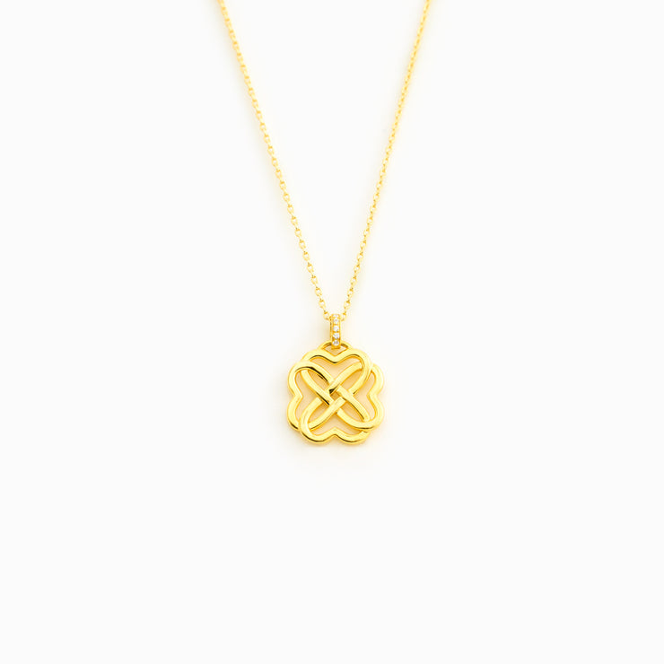 Heart Knot Necklace