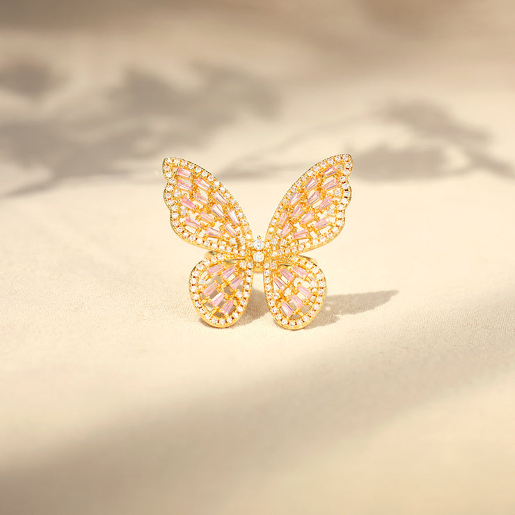 SPLENDID BUTTERFLY RING