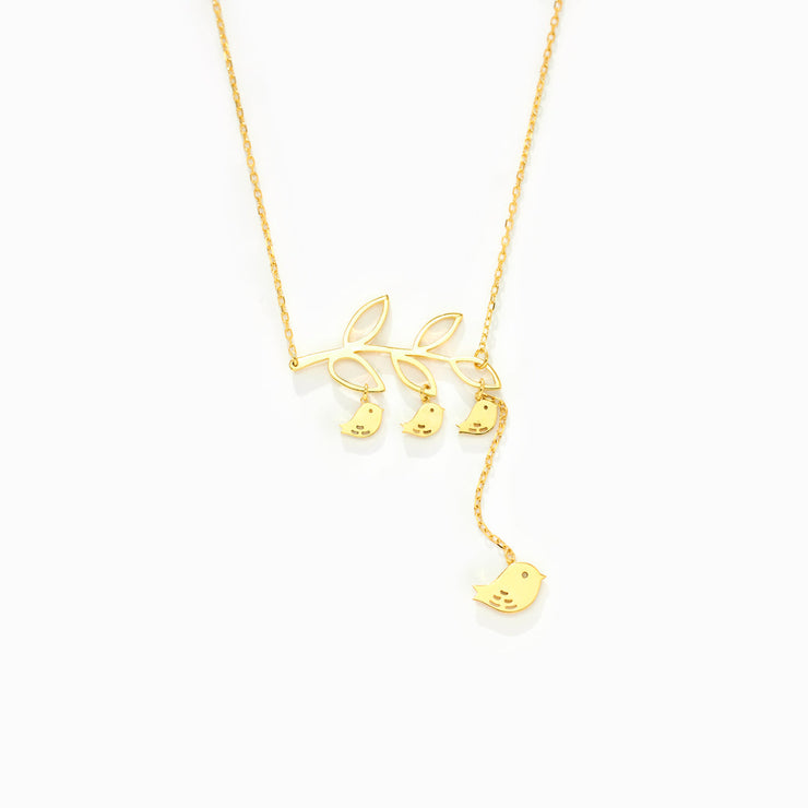 Birds On A Branch Necklace