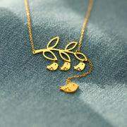 Birds On A Branch Necklace