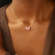 Radiant Butterfly Necklace