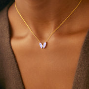 Radiant Butterfly Necklace