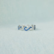 Waves Of Life Wave Ring Band