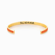 Stay Unfuckawithable Motivational Color Bangle