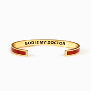 God is My Doctor Color Bangle