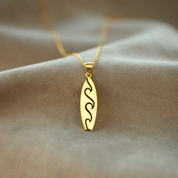 Surfboard Necklace