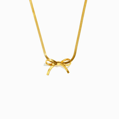 Bow Tie Necklace