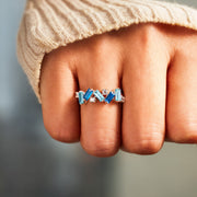 Blue Band Ring