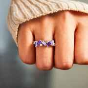 Purple Band Ring