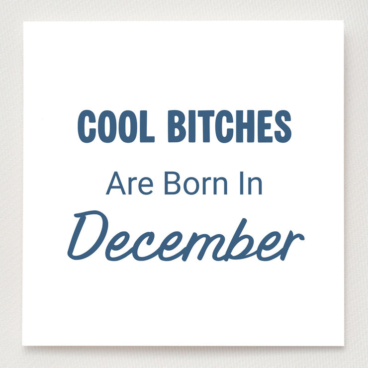 Cool B♥tch December Birthstone Tennis Bracelet