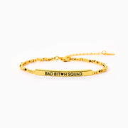 Bad B♥tch Squad Nugget & Tube Bracelet