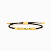 F♥︎ck It And Begin Again Tube Bracelet