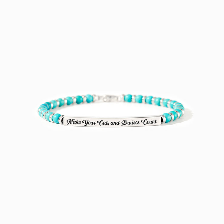 Turquoise Tube Bracelet