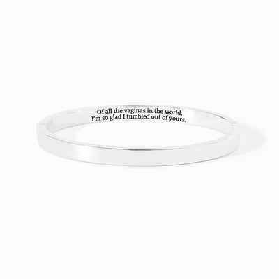 So Glad Mantra Bangle