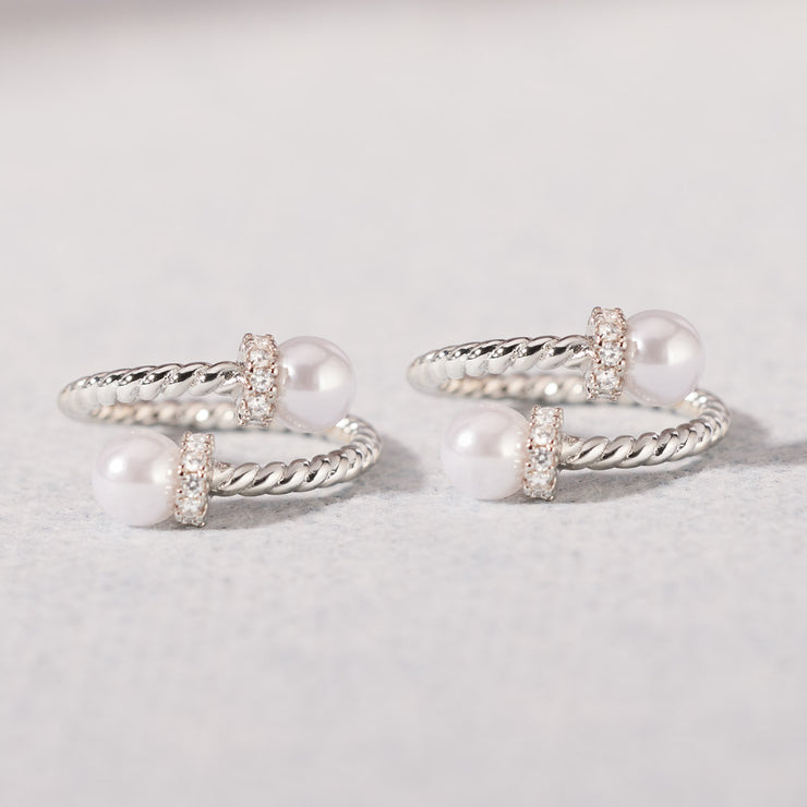 The Purest Love Double Pearl Ring