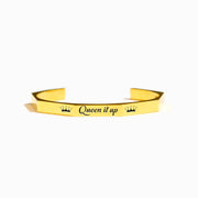 Queen It Up Cuff Bangle