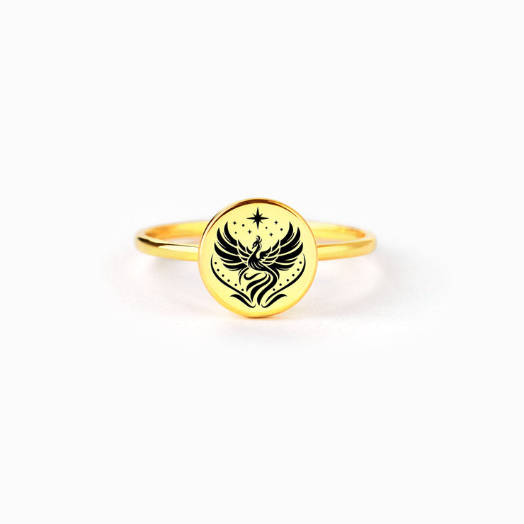 Phoenix Disc Ring