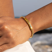 To Daughter You F♥cking Got This Bead & Tube Bracelet