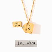 Hidden Message Letter Necklace