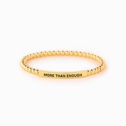 Badass B♥tch More Than Enough Bead & Tube Bracelet