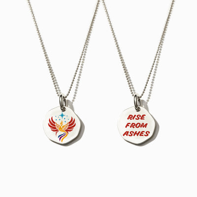 Phoenix Mantra Necklace