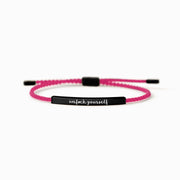 Unf♥ck Yourself Hot Pink Tube Bracelet