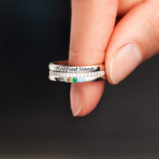 1-8 Birthstones Ring