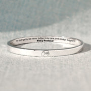 Pinky Promise Mantra Bangle