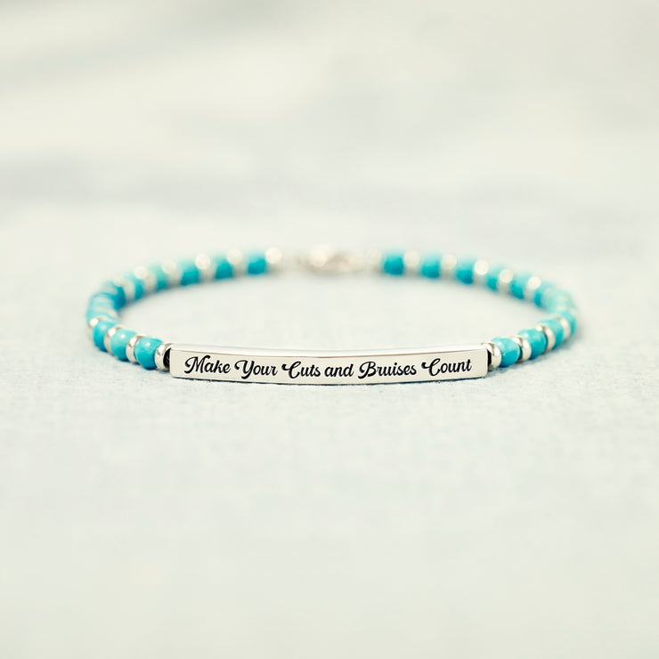 Turquoise Tube Bracelet