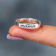Mama (BRUH.) Ring Gift for Mom