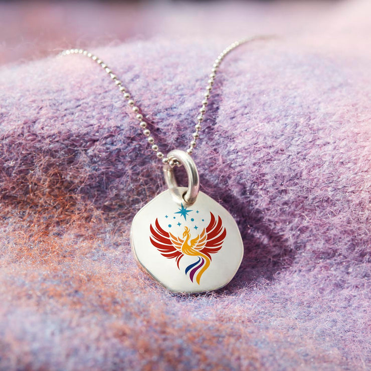 Phoenix Mantra Necklace