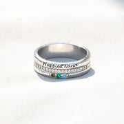 1-8 Birthstones Ring