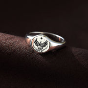  Phoenix Signet Ring