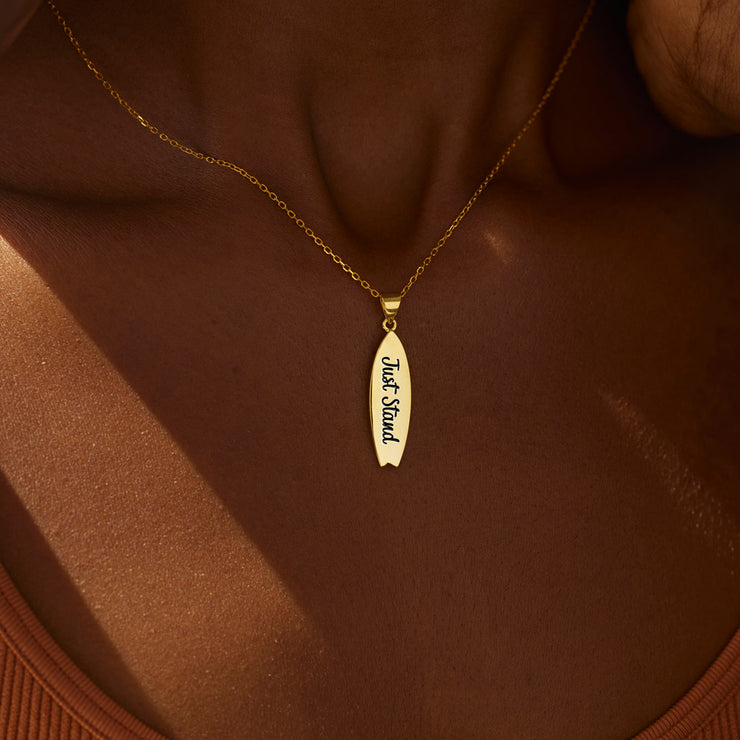 Surfboard Necklace