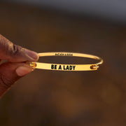 Lady But Also B♥tch Front-Open Bar Bangle