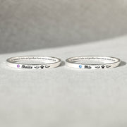 There Was So Much Love Dog Mantra Bangle