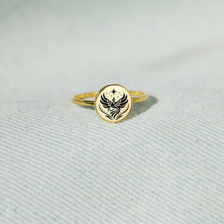 Phoenix Disc Ring