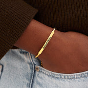 Bestiest Bestie Nugget & Tube Bracelet