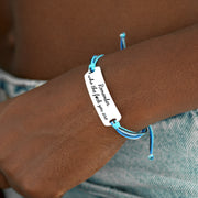 Remember Who The Fuck You Are Engraved Handmade Bracelet