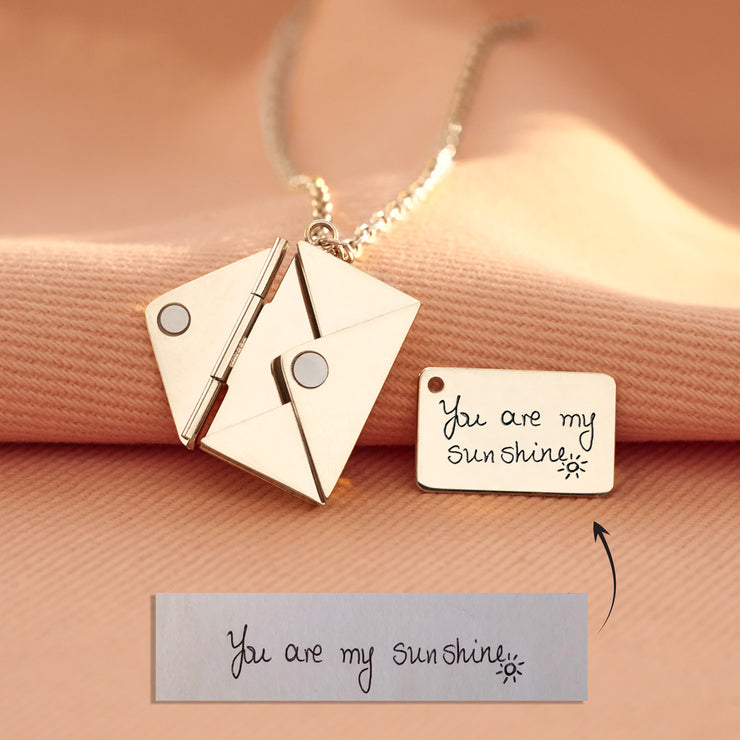 Hidden Message Letter Necklace