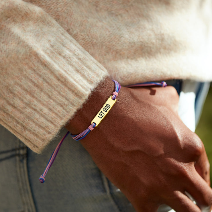 Engraved Handmade Bar Bracelet
