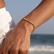 Don't Stop Bead & Tube Bracelet