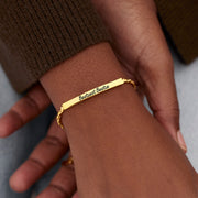 Bestiest Bestie Nugget & Tube Bracelet